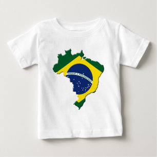 Brazil map baby T-Shirt