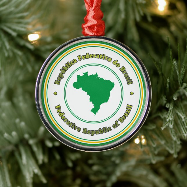 Brazil Metal Tree Decoration (Tree)
