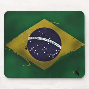 brazil, mouse pad