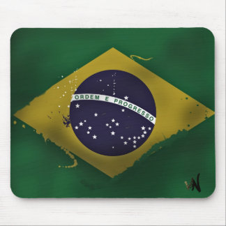 brazil, mouse pad