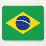 Brazil Mouse Pad<br><div class="desc">National Flag Federative Republic of Brazil south or latin america</div>