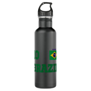 Brazil Nr. 10 - Jersey Style - Seleção 710 Ml Water Bottle