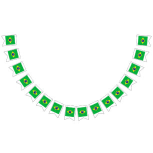 Brazil Oil Painting Drawing Bunting