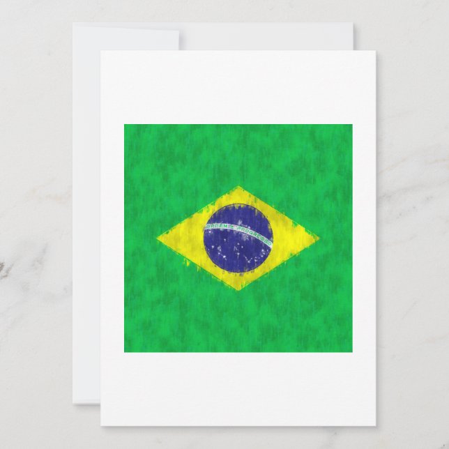 Brazil Oil Painting Drawing Invitation (Front)