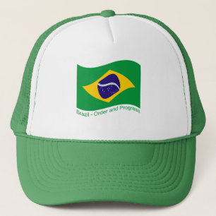 Brazil - Order and Progress Trucker Hat