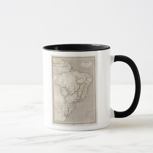 Brazil, Paraguay, and Uruguay Mug (Right)