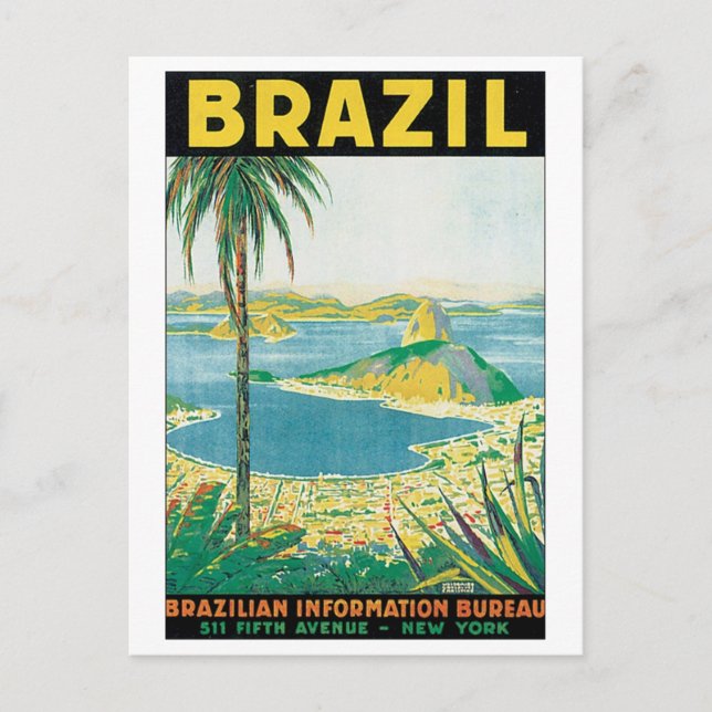 Brazil Postcard (Front)