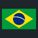 Brazil Poster<br><div class="desc">National Flag Federative Republic of Brazil south or latin america</div>