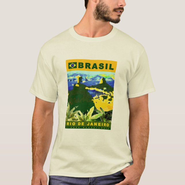 Brazil poster design T-Shirt (Front)
