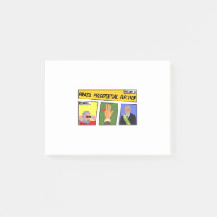 Brazil Presidential Election Post-it Notes