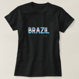 Brazil Pride Transgender Flag T-Shirt