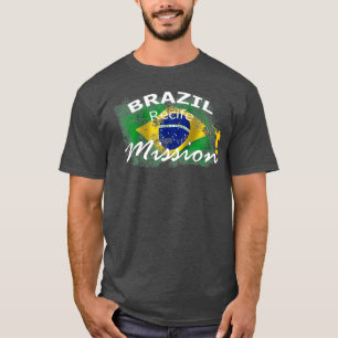 Brazil Recife Mormon LDS Mission Missionary Gift T-Shirt