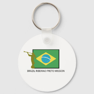 Brazil Ribeirao Preto Mission LDS Key Ring