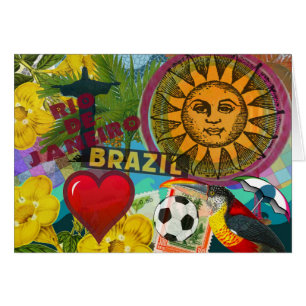 Brazil Rio de Janiero Sun Travel Colourful Art
