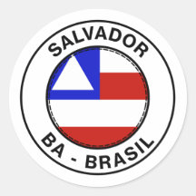 Brazil Salvador Bahia BA Bandeira Stamp