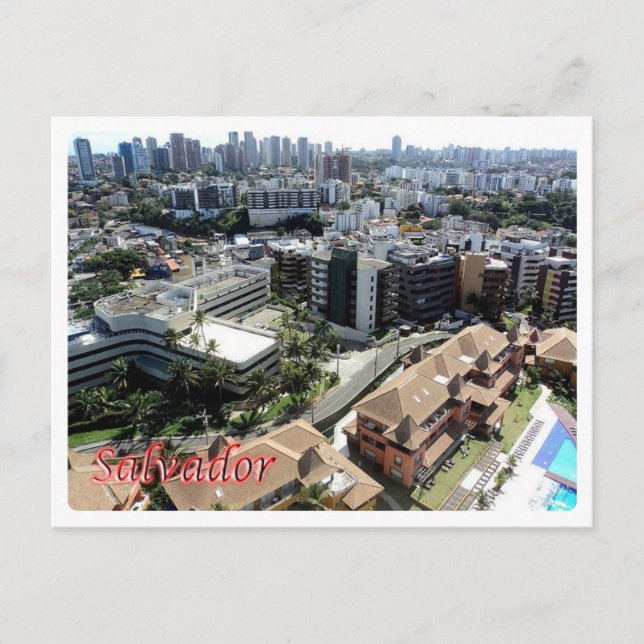 Brazil - Salvador - Skyline - Postcard (Front)
