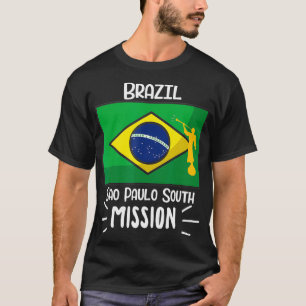 Brazil Sao Paulo South Mormon LDS Mission Gift T-Shirt