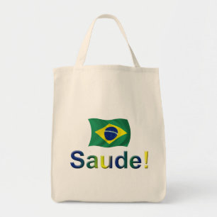 Brazil Saude! Tote Bag