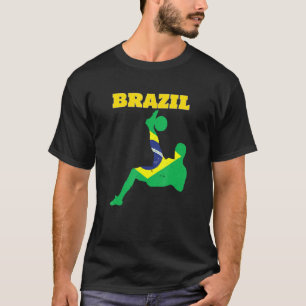 Brazil Soccer Brazil Football Boy Brazilian T-Shirt