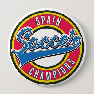 Brazil Soccer Champions Button