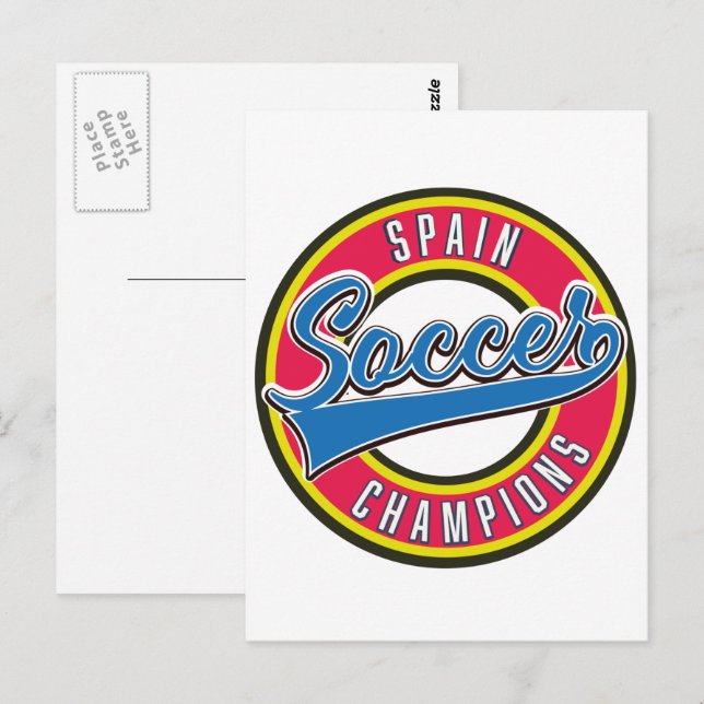 Brazil Soccer Champions Postcard (Front/Back)