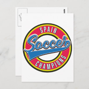 Brazil Soccer Champions Postcard