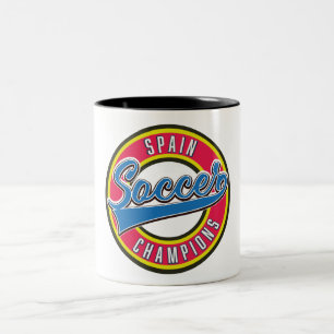 Brazil Soccer Champions Two-Tone Coffee Mug