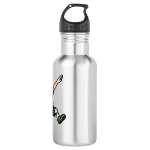 Brazil Soccer Dab Boy Vintage Vector Shirt_1 532 Ml Water Bottle
