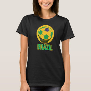 Brazil Soccer Football Brazilian Flag 1 T-Shirt