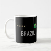 Brazil Soccer Football Fan Shirt Heart