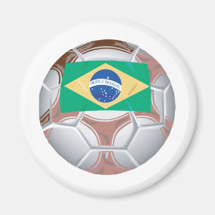 Brazil Soccer Magnet