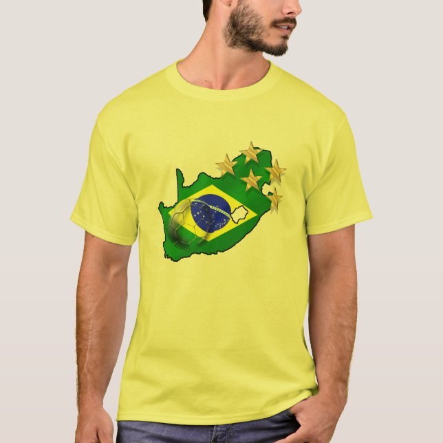Brazil Soccer T-Shirt (Front)
