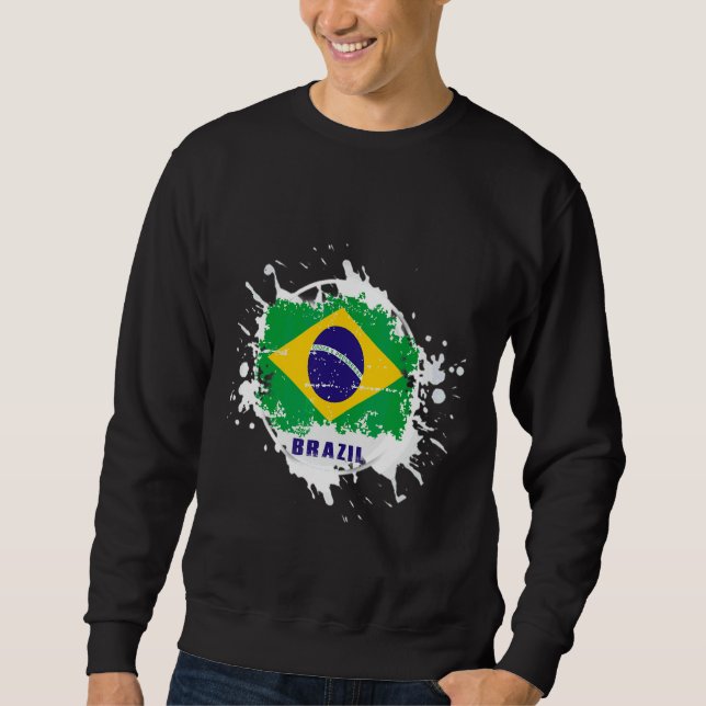 Brazil Splash Sweatshirt (Front)