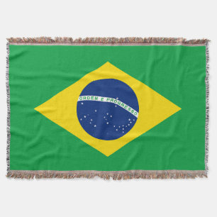 Brazil Throw Blanket