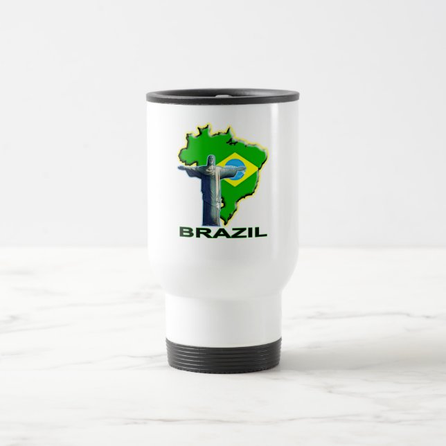 Brazil Travel Mug (Center)
