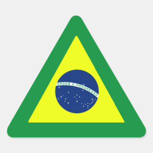 BRAZIL TRIANGLE STICKER