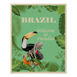 Brazil, Welcome to Paradise, Poster