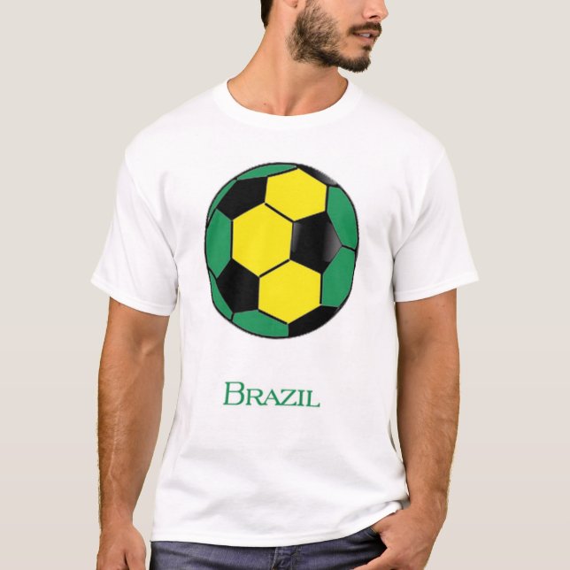 Brazil World Cup Soccer T-Shirt (Front)