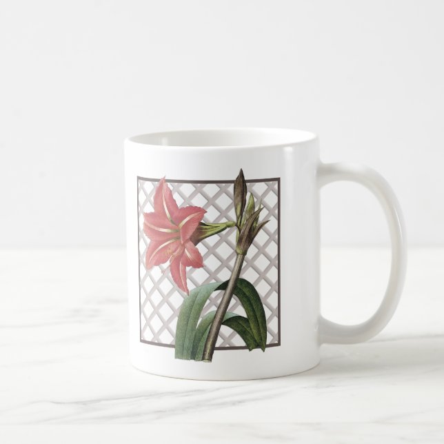 BRAZILIAN AMARYLLIS COFFEE MUG (Right)