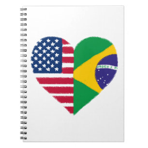 Brazilian American Love Notebook