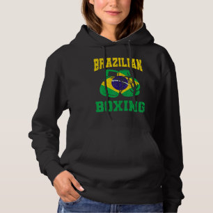 Brazilian Boxing Gloves Brazil Pride  Mens Womens  Hoodie