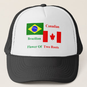 Brazilian Canadian Trucker Hat