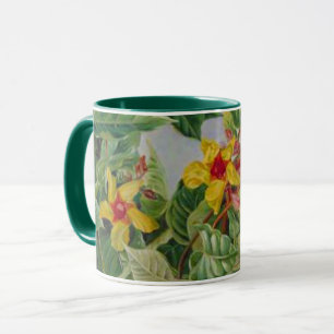Brazilian Climbing Shrub and Humming Birds Mug