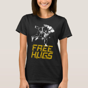 Brazilian, Cute Free Hugs Jiu Jitsu Bjj Martial, B T-Shirt