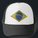 Brazilian diamond trucker hat<br><div class="desc">Nice classic Brazilian pattern</div>