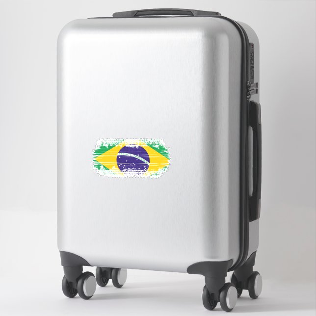 Brazilian flag (Suitcase)