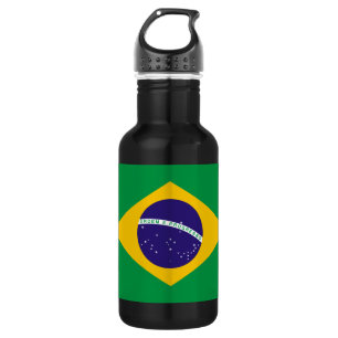 Brazilian flag 532 ml water bottle