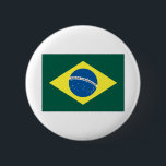 Brazilian Flag 6 Cm Round Badge<br><div class="desc"></div>