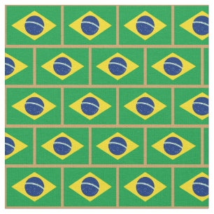Brazilian Flag & Brazil fashion Fabric /sports