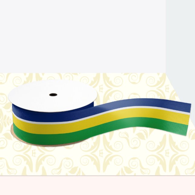 Brazilian flag colours ribbon, Brazil /sports Satin Ribbon (Creator Uploaded)